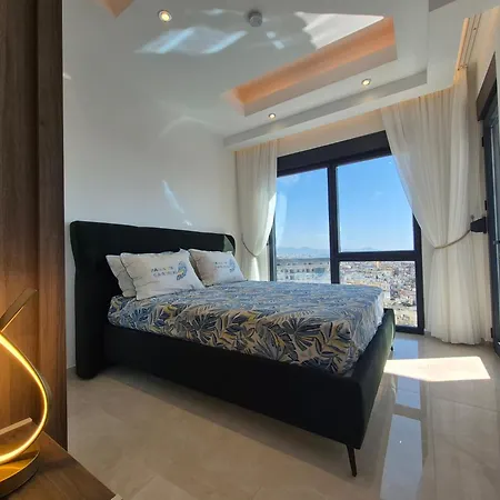 شقة Luxury With Panoramic Sea View Emerald ألانيا