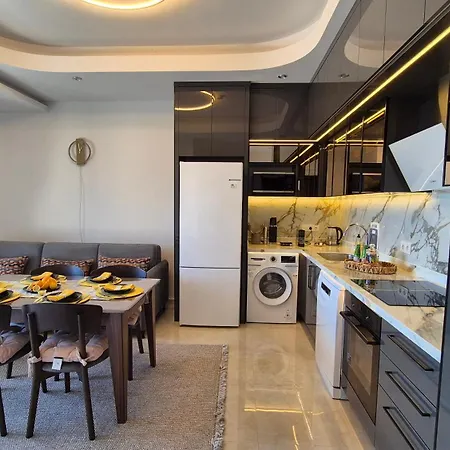 Luxury With Panoramic Sea View Emerald Апартаменты Алания